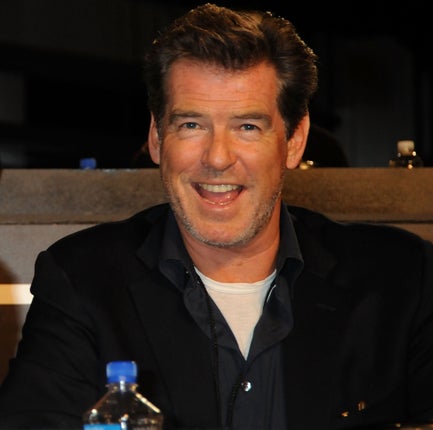 "Why not?" Brosnan said of joining the Expendables series