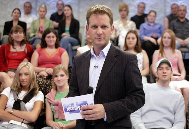 Jeremy Kyle: a guest on his show said she saw a killer plunge a knife into a female student