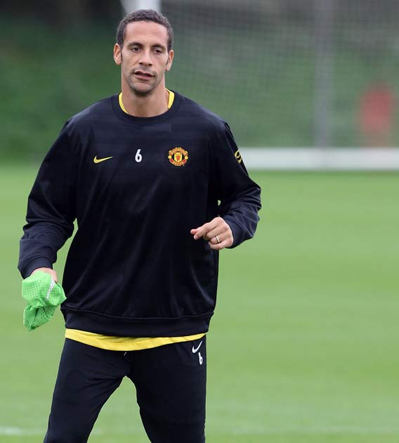 Ferdinand returns to the fold after sitting out through suspension