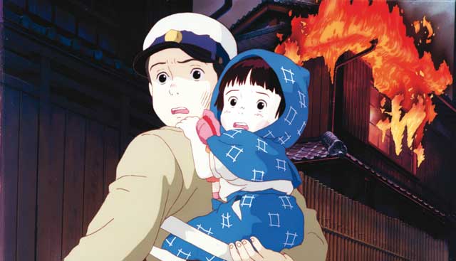 <p>Critics applauded 1988’s ‘Grave of the Fireflies’ as one of the greatest war films ever made (Studi</p>