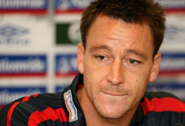 Sutcliffe has questioned Terry's suitability as captain