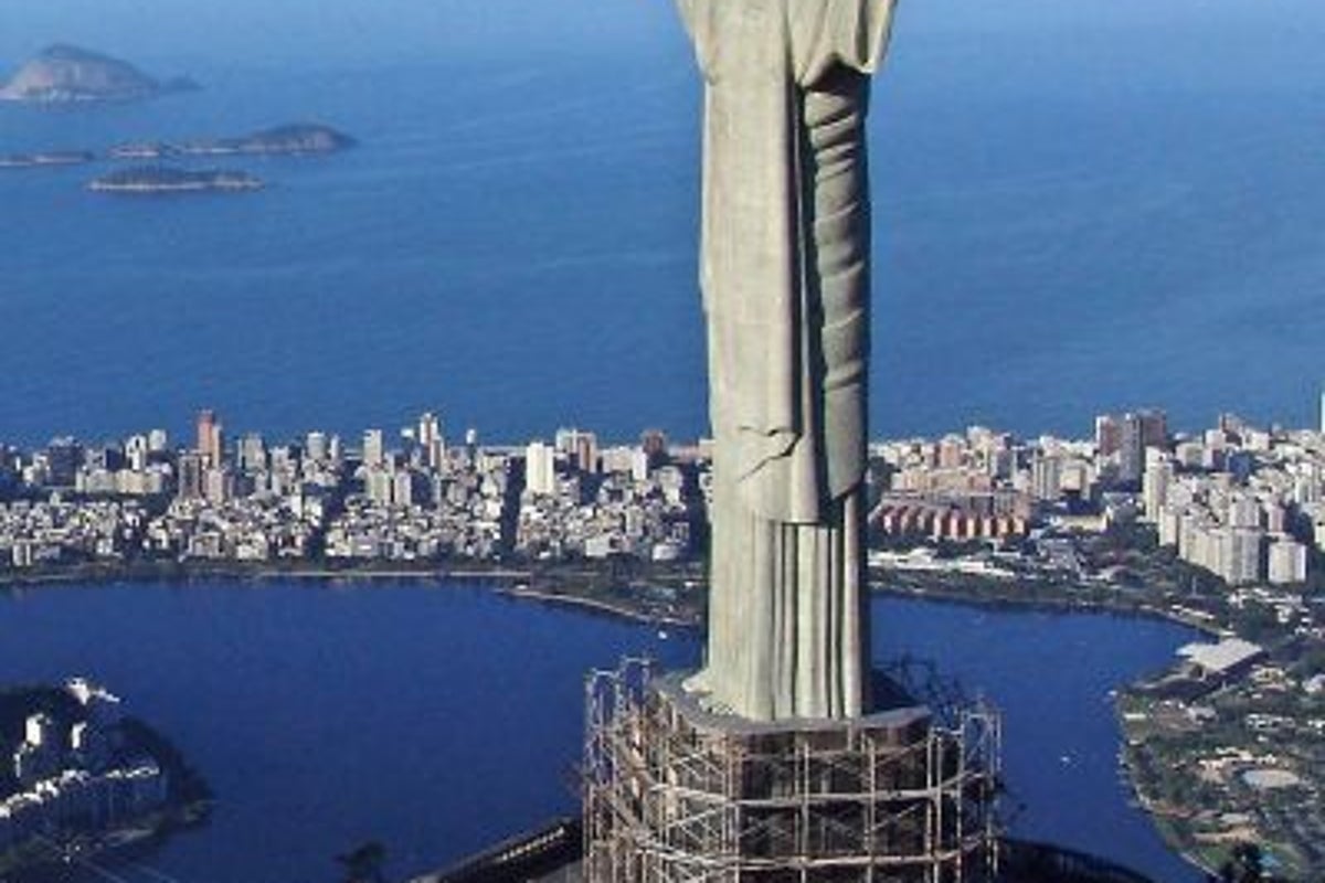 Rio's Christ statue gets facelift | The Independent | The Independent