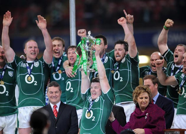 Ireland and Wales both enjoyed grand slam successes during that time