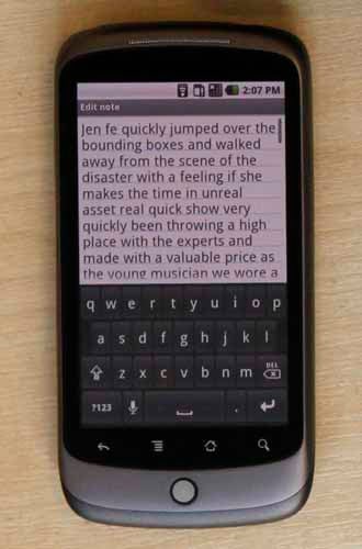 Google's Nexus One Android phone