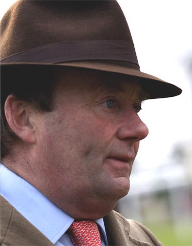 'The two-miler beat the two-and-a-half-miler. That's how they'll go at Cheltenham,' says trainer Nicky Henderson