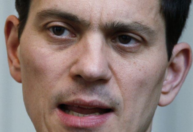 David Miliband announced today that he would be standing for the Labour leadership