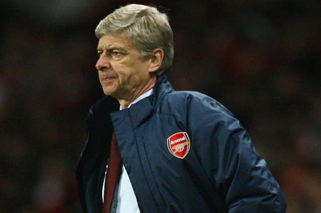 Wenger saw his side concede an injury time equaliser