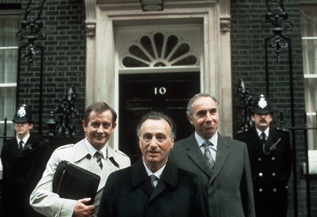 Sir Humphrey Appleby, pictured right