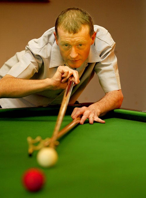 Snooker They will have to take me away kicking and screaming, says Davis The Independent The Independent
