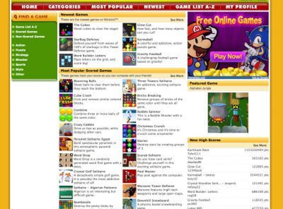 MySpace upping ante in online social games The Independent The