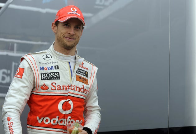 Jenson Button is looking to repeatlast year's victory in Australia
