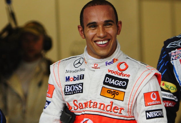 Hamilton apologised at the time