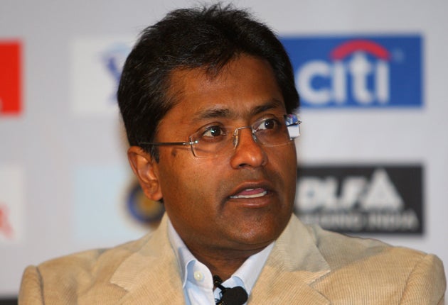 Lalit Modi has been suspended