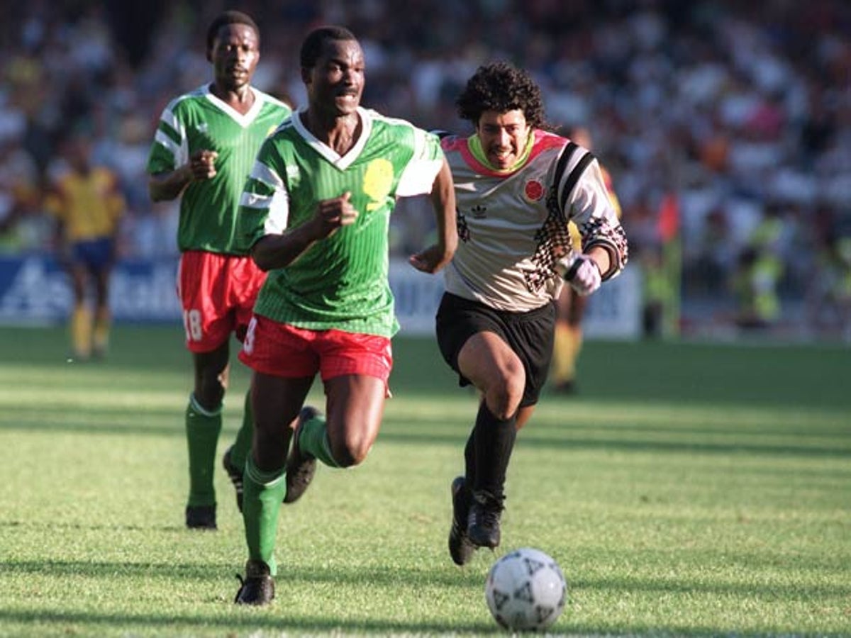 Roger Milla  Perfect shirt, Roger milla, Afro american