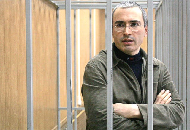 The former Yukos Oil tycoon, and once Russia's richest man, is set to leave prison in August after being convicted of tax evasion and embezzlement in 2003. 