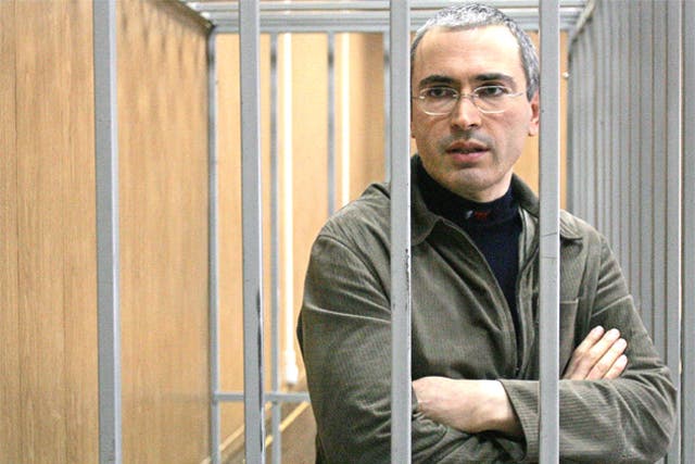 The former Yukos Oil tycoon, and once Russia's richest man, is set to leave prison in August after being convicted of tax evasion and embezzlement in 2003. 