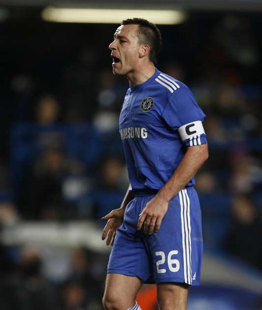 Chelsea captain John Terry is favourite to lift the Premier League trophy after today's final games of the season