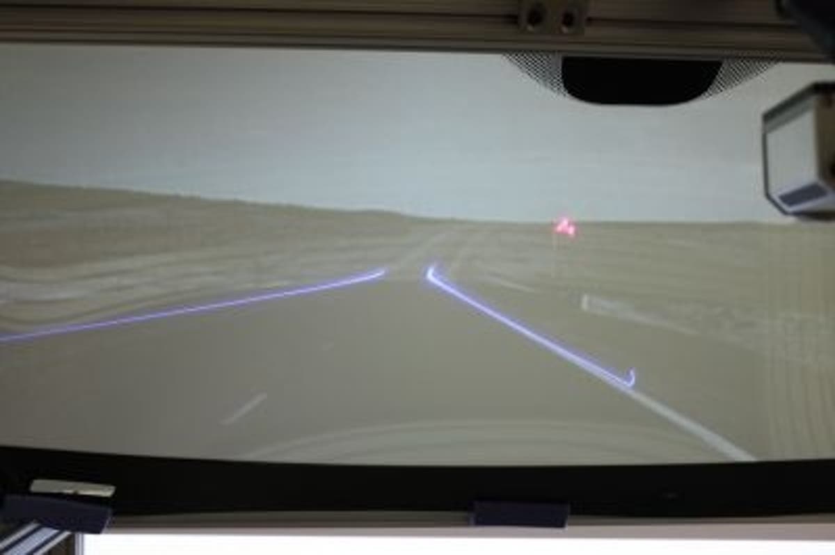 I can see clearly now... Augmented reality windshields are not far off
