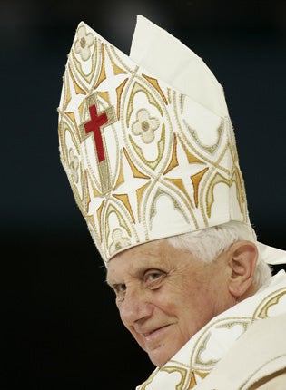 A picture of the Pope