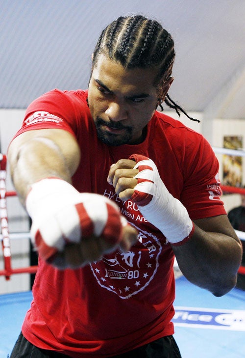 Haye will be making the second defence of his title