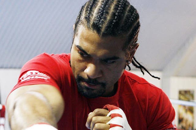 Haye is the current heavy-weight world champion