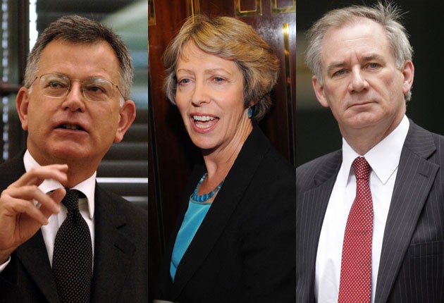 Former Labour cabinet ministers Stephen Byers, Patricia Hewitt and Geoff Hoon were suspended from the party after being involved in a similar sting in 2010
