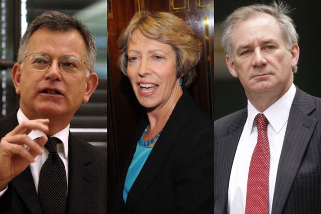 Former Labour cabinet ministers Stephen Byers, Patricia Hewitt and Geoff Hoon were suspended from the party after being involved in a similar sting in 2010