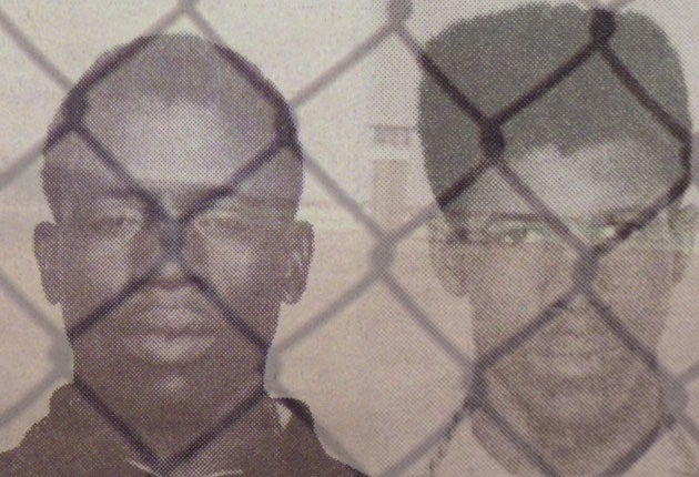 Herman Wallace, left, and Albert Woodfox were put in solitary for murdering a prison guard in 1972 but their convictions were overturned