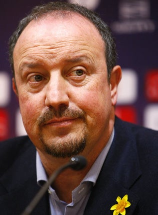 Earlier in the season Benitez garanteed Liverpool Champions League football