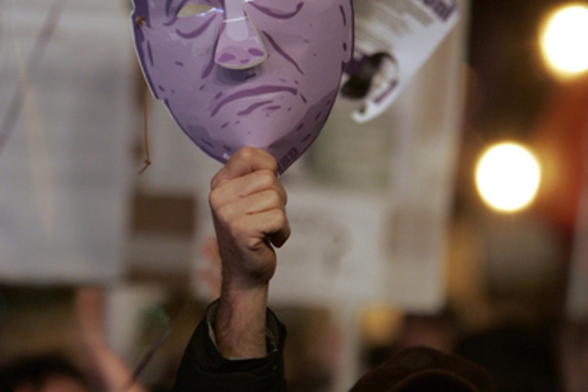Purple protests on streets of Rome | The Independent | The Independent