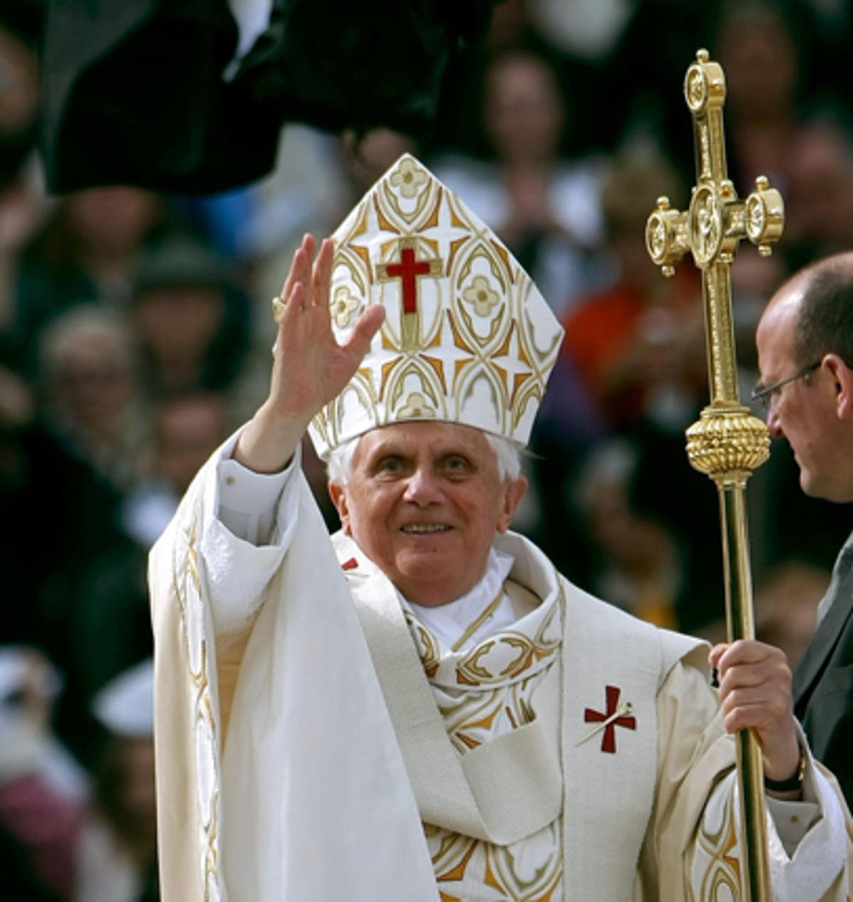 The story behind Pope Benedict XVI's red shoes