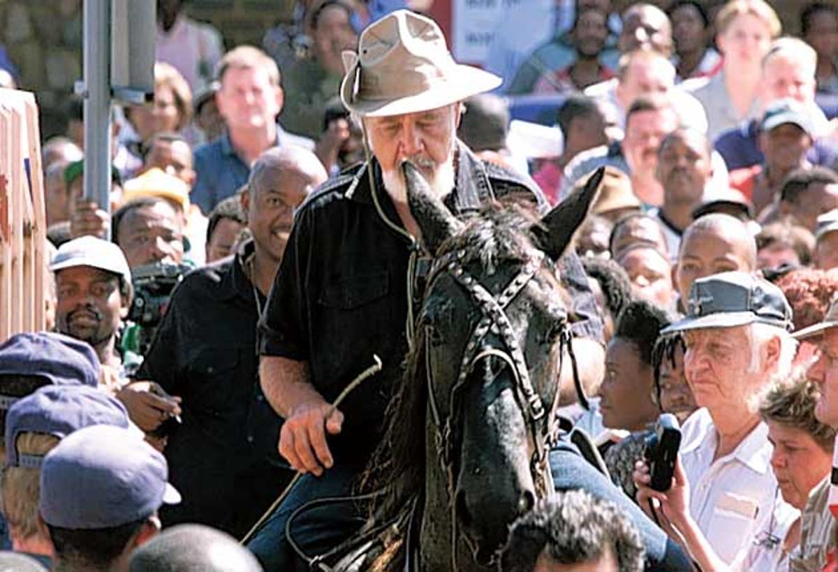 Eugene Terreblanche: The South African race war there never was