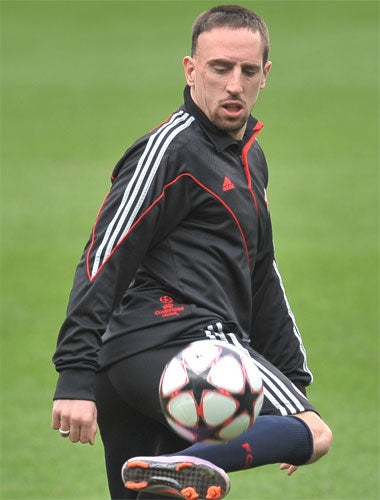 Ribery's future is of much debate