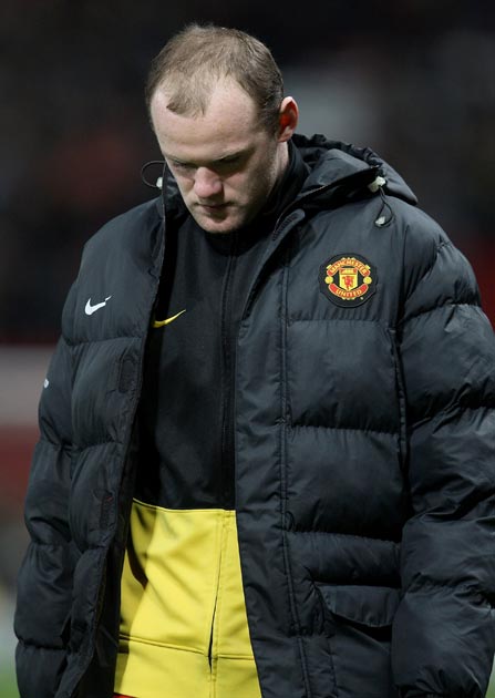 Rooney was rushed back to play Bayern