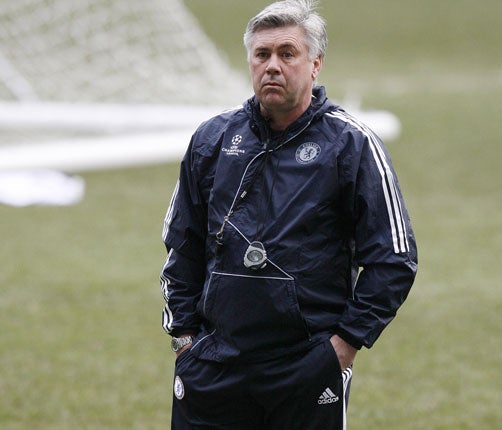 Ancelotti has just four games left to navigate