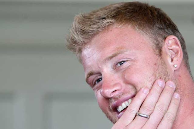Everyone's favourite comedian, the ubiquitous James Corden, who is flavour of the month following his Sport Relief antics, is the host with everyone's favourite (former) cricketer, Andrew Flintoff (pictured), captaining one side and everyone's favourite h