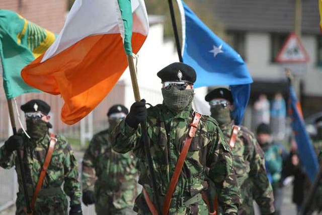 The threat to Britain from violent Irish republicans, who continue to wage a sporadic campaign, has receded