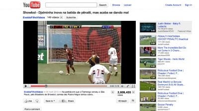 Most watched sports video best sale on youtube