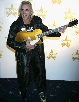 Peter Stringfellow said he was somewhat embarrassed to receive the handouts