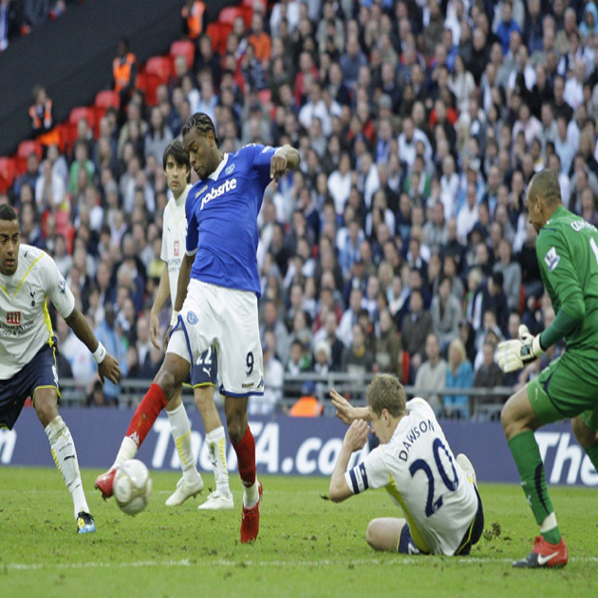 In pictures: How the NFL game at Wembley tore up the pitch ahead