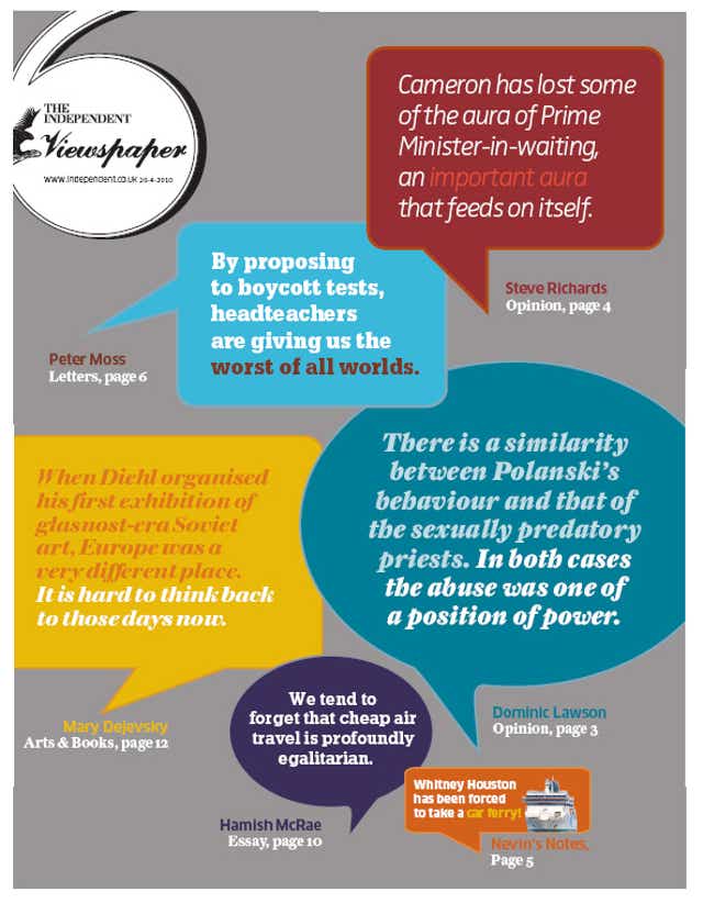 EditorInChief The Independent