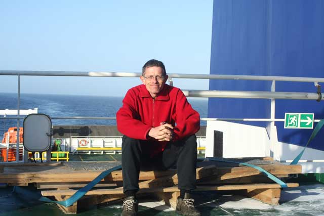 2010: he flew to Norway as a passenger on SAS but due to the volcanic ash crisis returned as freight on a container ship