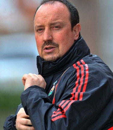 Benitez's Liverpool future is in doubt