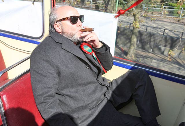 Only George Galloway, Respect candidate for Poplar and Limehouse, has continued to flaunt his trademark Montecristos with Castro-esque aplomb.