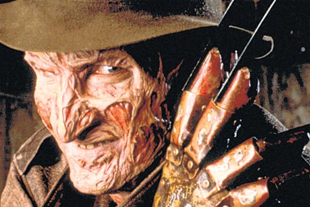 The suspect was dressed as the murderous villain from Nighmare on Elm Street, Freddy Krueger