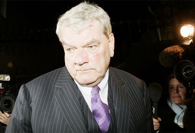David Irving, pictured here in the wake of his conviction for Holocaust denial, is the subject of a recent film starring Timothy Spall