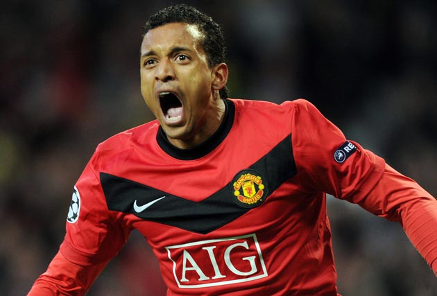 Nani scored after Spurs goalkeeper Heurelho Gomes placed what he believed to be a dead ball