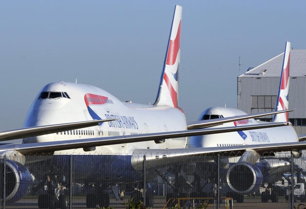British Airways has encountered turbulence from cabincrew and ash clouds