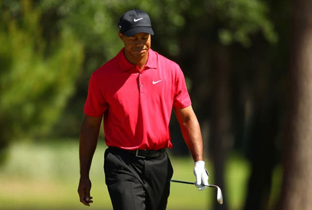 Woods has not yet returned to his best
