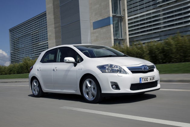 The new Toyota Auris is a British-built hybrid hatch